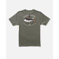 Omakase Boys Ss Tee - Dusty Olive