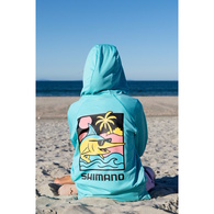 Pastel Pop Kids Tech Tee Marlin Turquoise