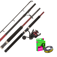 Fierce IV 4000 SOFTBAIT Combo 7'0  4-8kg 2pc W/BRAID