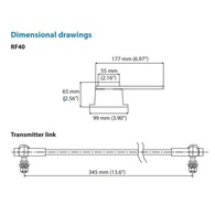 Rf40 Rudder Feedback Unit