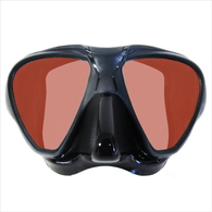 Cubera Dive Mask - Red Lens