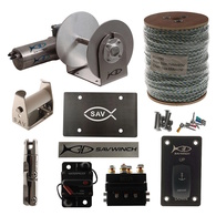 Signature Series 1000Ss Drum Winch W/Rope/Acc Pk (To 7M)