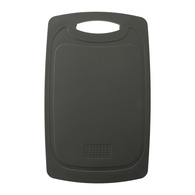 Cutting Board And Knife Set Tpr Handle Black