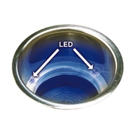 Recessed Flush Drink Holder 93Mm Stainless W/Led