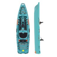 2.67m Astro Voyager Kayak w/Dual Wheels, Seat - New Teal 