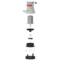 H/Duty 2000Gph 24V Bilge Pump (28Mm Hose) 