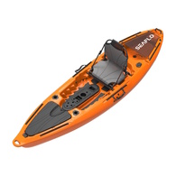 3.26m Pro Fishing Kayak w/Wheel, Hi Seat Orange