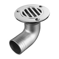 Cockpit / Shower Drain Cast 316G Stainless 38Mm - 90 Degree