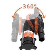 Self Priming Run Dry Waste / Live Bait Pump 24V 19Lpm 
