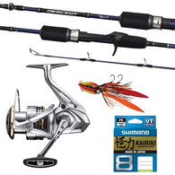 Sedona 4000Xg Fj Spin / Descent Type J 5'8" Combo Spin + Braid & Lure