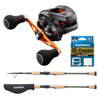 Barchetta Bb 150Hg / Stream Flight 6'3" Combo Baitcast 3-6Kg 2Pc + Braid