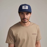 Coastal Flat Peak Cap Broadbill Navy