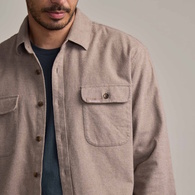 Coastal Men's Overshirt - Sand
