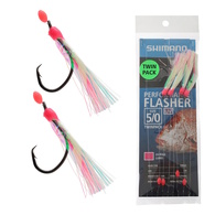 Flasher Rig Fluoro Circle Uv Lumo / Pink