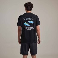 Lead The Game Tee Kingfish Vs Koheru Black
