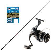 Miravel 26 4000Xg / Divergex 7'0" 2Pce 5-10Kg Softbait Combo W/Braid