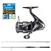 Miravel 26 3000Xg / Divergex 7'6" 2Pce 4-8Kg Softbait Combo W/Braid 