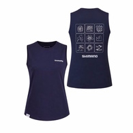 Ocean Vibes Women's Tank Navy