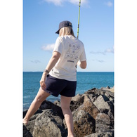 Ocean Vibes Women's Tee Coconut