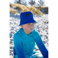 Pastel Pop Kids Reversible Bucket Hat Marlin Peppermint / Cobolt
