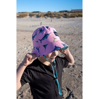 Pastel Pop Kids Reversible Bucket Hat Marlin Bubblegum Pink / Peppermint