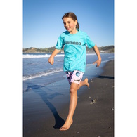 Pastel Pop Kids Tee Marlin Turquoise
