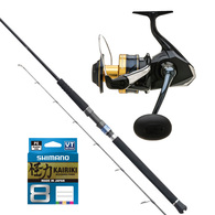 Spheros SW 10000PG A Spin Reel / Extraction 5'5" COMBO JIG SPIN PE6-8 2PC +BRAID