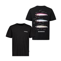 Lure Tee Dive Flat Black