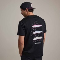 Lure Tee Dive Flat Black