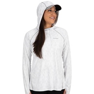 Solarflex Womens Hoody - Lilly Pad White