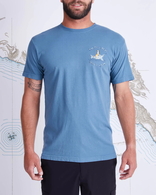 Siren Garment Dye Short Sleeve T-Shirt - Deep Sea