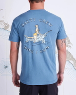 Siren Garment Dye Short Sleeve T-Shirt - Deep Sea