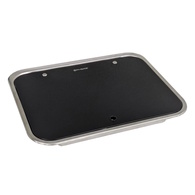 2 Burner Ss Stove/Hob W/ Glass Lid 48 X 37Cm