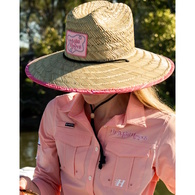 Clutching My Pearls Women's Straw Hat