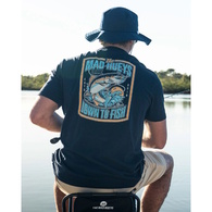 Down To Fish Ss Tee - Navy