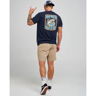 Down To Fish Ss Tee - Navy