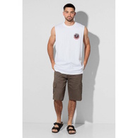 Shield Fk Off Muscle Tank White