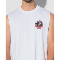 Shield Fk Off Muscle Tank White