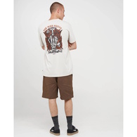 Shield Fk Off Ss Tee - Smoke Washed