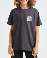 High Tide Youth Boys Short Sleeve Tee Shirt - Vintage Black