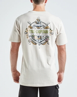 Captain Wheel Short Sleeve Tee Shirt - Cement