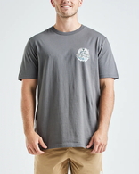 High Tide Short Sleeve Tee Shirt - Charcoal