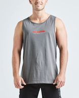 Captain Wheel Tank Singlet - Charcoal