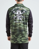 Hooked For Life Long Sleeve Upf50+ Fishing Jersey - Camo