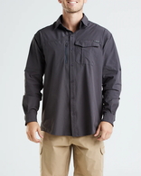 High Tide UPF50+ Fishing Shirt - Charcoal