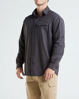 High Tide Upf50+ Fishing Shirt - Charcoal