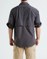 High Tide Upf50+ Fishing Shirt - Charcoal