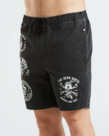 Hooked For Life Chino Volley Short - Black