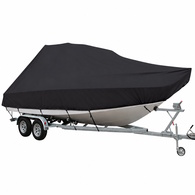 Trailerable Jumbo Boat Cover MA501-02BK (5.2-5.8M) Black