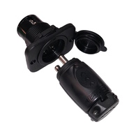 12-48V 60A Trolling Motor / Reel Plug+Socket 2-Pin